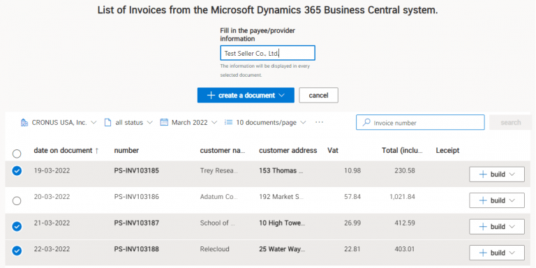 How to create e-Tax Invoice & e-Receipt with Microsoft Dynamics 365 ...